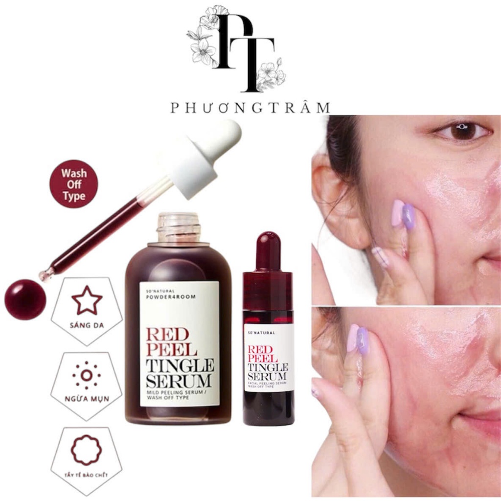 Tinh Chất Red Peel Serum Peel Da Red Peel Tái Tạo Da Sinh Học 11ML/35ML Chính Hãng