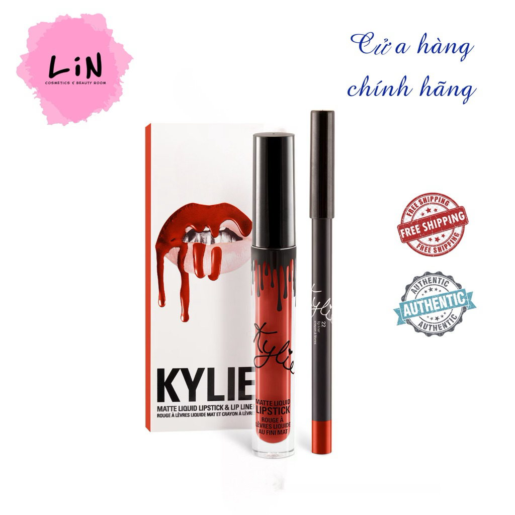 SET SON + CHÌ MÔI KYLIE HOLIDAY EDITION