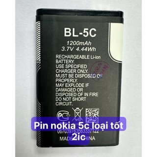Pin Nokia BL- 4C, BL- 5C Zin chống phù -chống nổ -An toàn