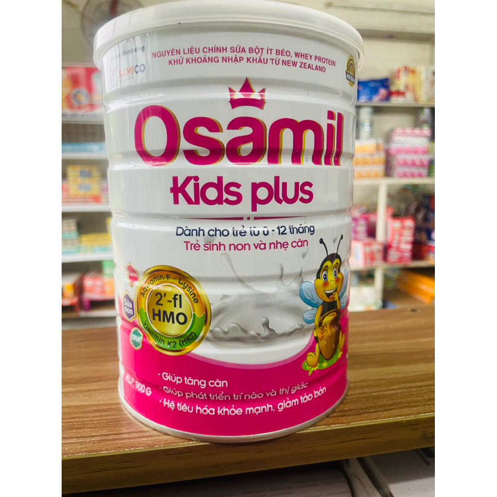 Sữa bột osamil dinh dưỡng cho bé từ 0-12 tháng tuổi