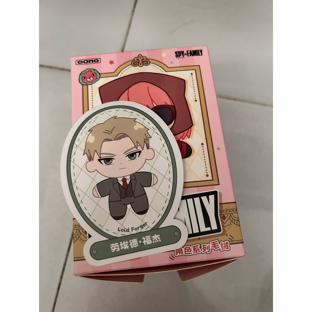 sẵn check card POP MART SPY × FAMILY  Character Series Plush Blind Box