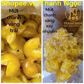  1kg Mứt chanh vàng _ nguyên liệu làm bánh trung thu 