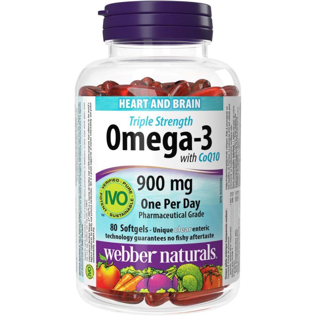 Viên uống Webber Natural Omega-3 with CoQ10