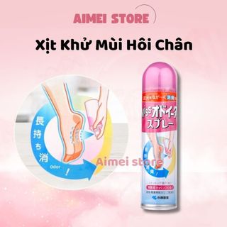 Xịt Khử Mùi Hôi Chân Kobayashi Miss ODOETA Spray 150ml