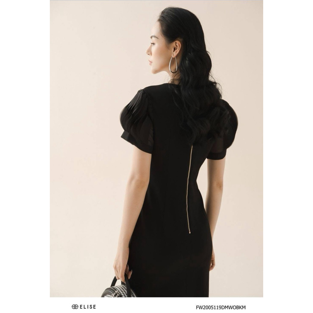 Đầm Elise Đen sz M, new 99%