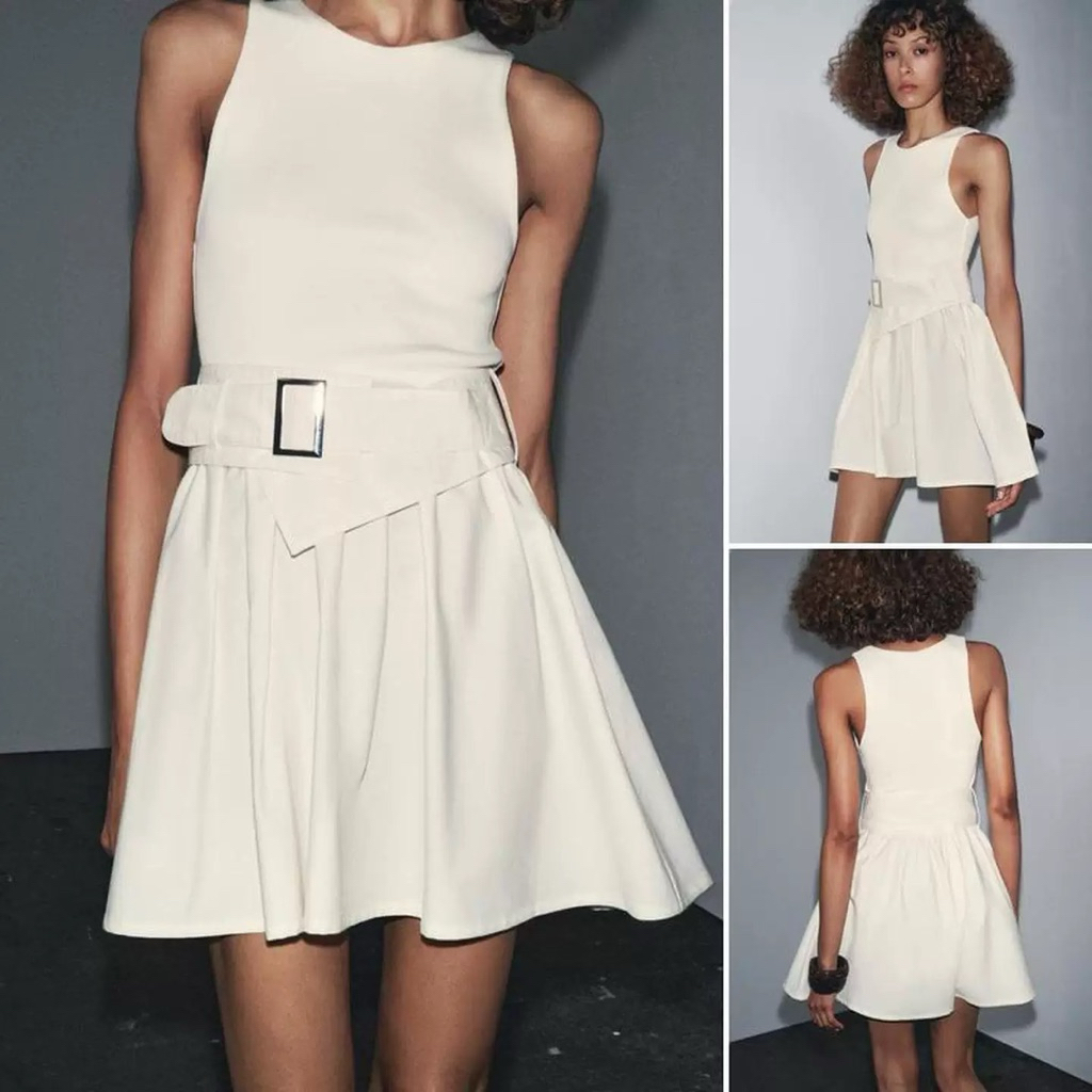 ĐẦM THẮT EO ZARA XUẤT