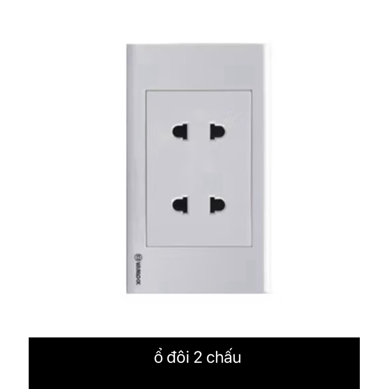 Ổ Cắm Điện Sino Âm Tường, Mặt Hai Công Tắc Ổ Cắm Điện Sino, Ổ Đôi Sino,