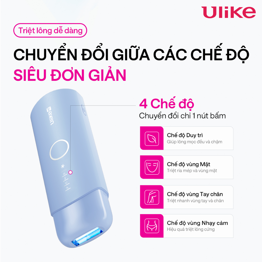 Máy triệt lông Ulike ME công nghệ làm mát Ice Cooling IPL Sapphire Xanh thiên thanh | BigBuy360 - bigbuy360.vn