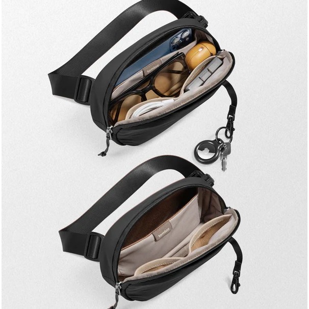 Túi đeo chéo/ đeo hông Tomtoc Slingbean Belt Bag chính hãng, nhỏ gọn, chống thấm nước, bền bỉ (T32) | BigBuy360 - bigbuy360.vn