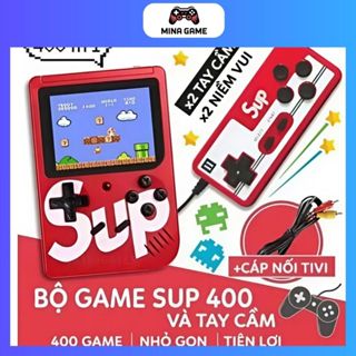  MÁY CHƠI GAME CẦM TAY SUP 400 IN 1 - 400 TRÒ CHƠI ĐIỆN TỬ 4 NÚT CỔ ĐIỂN 