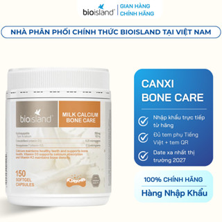Viên Nang Canxi Sữa Hữu Cơ Bioisland Canxi Cho Mẹ Bầu Và Sau Sinh, Trẻ Dậy Thì, Người Trưởng Thành