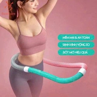 vòng lac eo giảm mỡ bụng Cao Cấp Gấp Gọn Tiện Lợi Phụ kiện tập thể dục thiện eo, vòng lò xo đa vòng lắc eo giảm mỡ