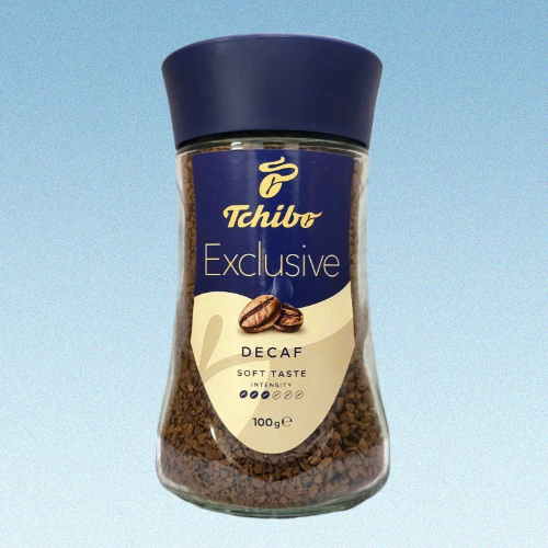 TCHIBO (Lọ TT EXCLUSIVE 100g) CÀ PHÊ HÒA TAN TÁCH CAFFEIN Exclusive Decaf Coffee