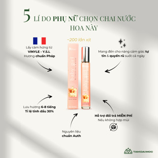  Nước Hoa Nữ BK LUXURY BABY GIRL 10ml Hương Trái Cây Ngọt Ngào Tinh Tế Lưu Hương Lâu | TAM ĐẠI MỘC 