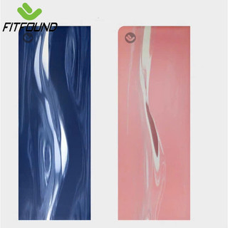  Thảm Cao Su Pu Loang Màu Dày 4.5mm Chống Trơn Trượt Tuyệt Đối Tập Yoga Gym Pilates Thể Dục - Mã F 