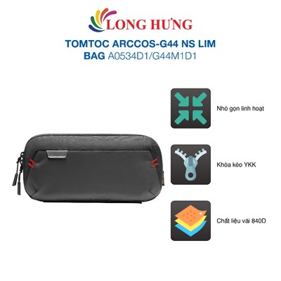 Túi đựng phụ kiện Tomtoc Arccos-G44 NS Lim Bag A0534D1/G44M1D1 - Hàng chính hãng