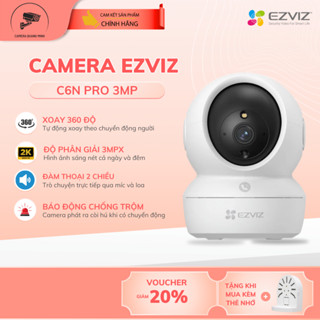  Camera Ezviz H6C Pro 5.0MP Hoặc C6N Pro 3.0MP Xoay 360độ Hoặc H1C 2.0MP Cố Định chính hãng Việt Nam 