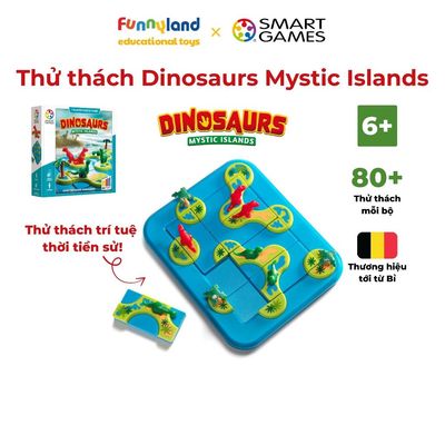 Đồ chơi trí tuệ SmartGames Thử thách Dinosaurs Mystic Islands