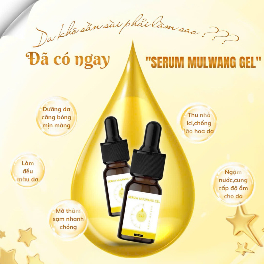 [Freeship] Combo 5 Serum MULWANG CEL dưỡng da (5lọ)