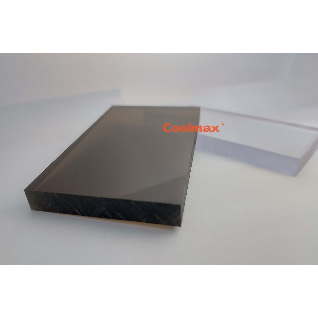 Dòng cao cấp 10ly, tấm nhỏ - tấm poly đặc Coolmax - tấm nhựa trong suốt - tấm lợp lấy sáng