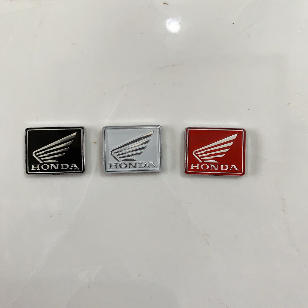 Tem logo cánh chim đỏ dán bợ cổ wave , mặt đồng hồ các dòng honda