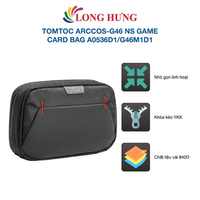 Túi đựng phụ kiện Tomtoc Arccos-G46 NS Game Card Bag A0536D1/G46M1D1 - Hàng chính hãng