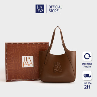   Giao Nhanh HCM  Túi Tote Camel HAPAS Dập Nổi Cỡ Lớn Size 33 - TOT250697 