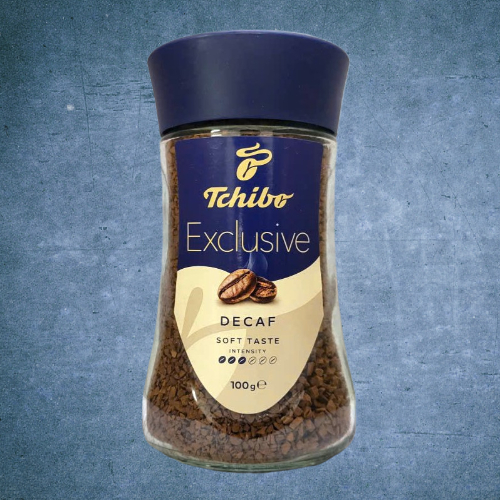TCHIBO << Lọ TT EXCLUSIVE 100g >> CÀ PHÊ HÒA TAN TÁCH CAFFEIN Exclusive Decaf Coffee