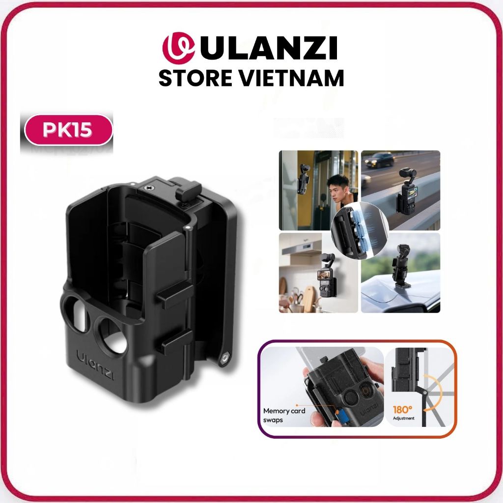 Ulanzi PK15 - Giá Đỡ Từ Tính Cho DJI Pocket 3 (C068)