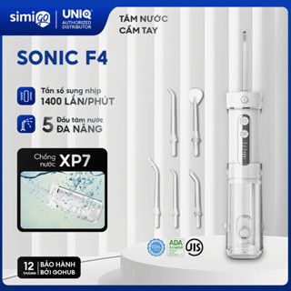 Tăm nước UNIQ Sonic F4 máy tăm nước mini gấp gọn vệ sinh răng miệng tam nuoc du lịch cầm tay nhỏ gọn chống thấm nước