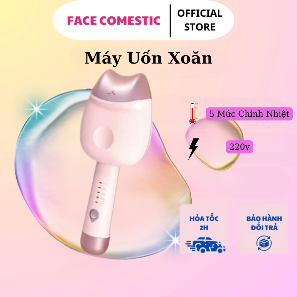 Máy Dập Sóng Tạo Xoăn Tóc Size 32MM - LUXE - Máy Uốn Tóc Xoăn Sóng Nước Không Làm Tóc Tổn Thương