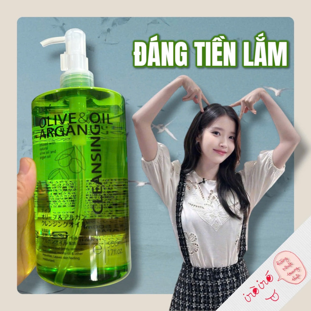 Dầu tẩy trang Olive & Argan Deve Nhật Bản