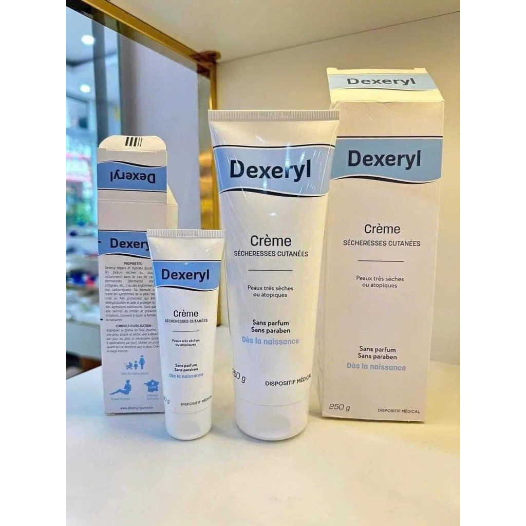 Kem Dưỡng Dexeryl Cream 50g Pháp Dưỡng Ẩm, Dưỡng Da Cho Da Khô, Nẻ, Chàm
