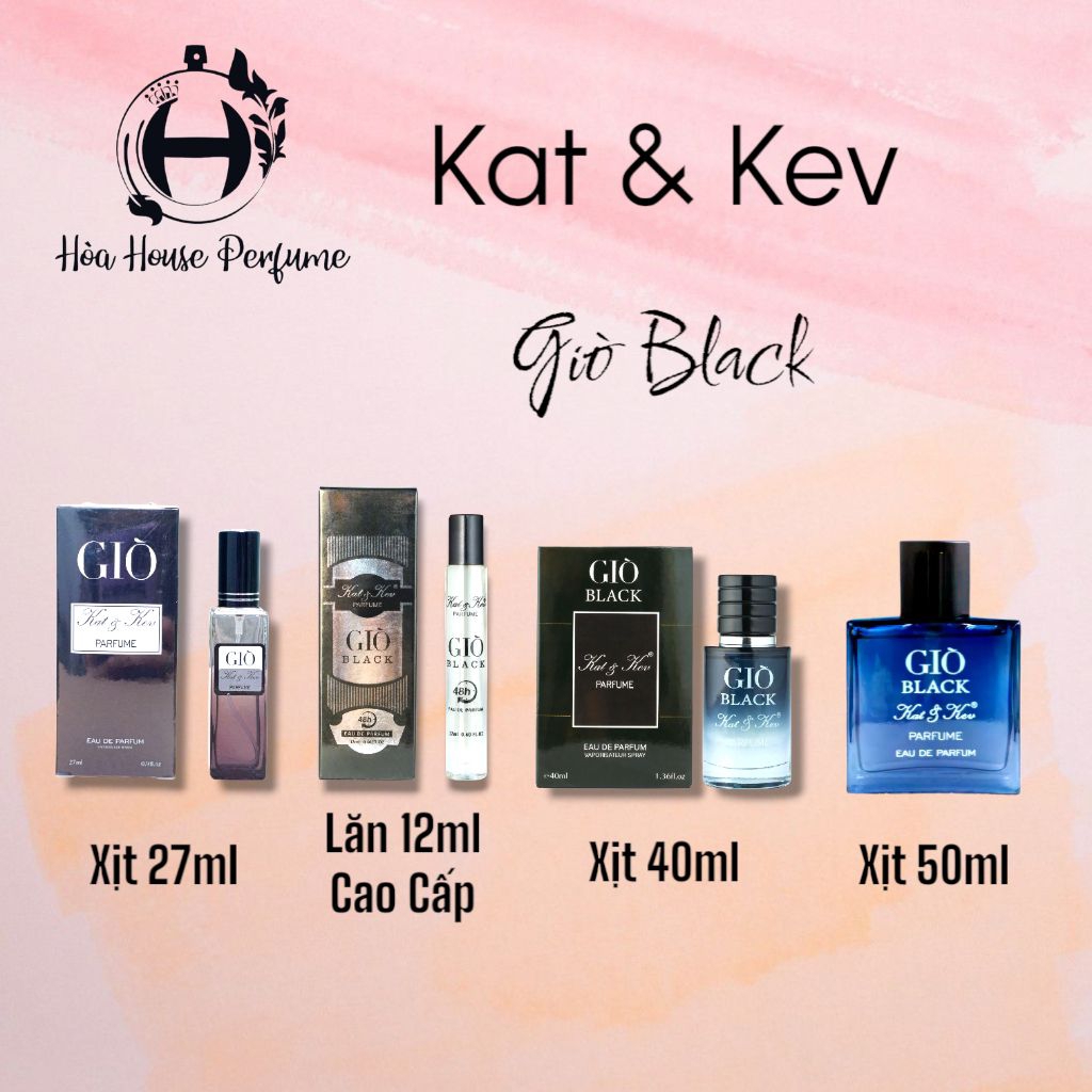 Tinh dầu Kat & Kev - Giò Black