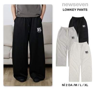 Quần Nỉ 2 Da Form Suông Ống Rộng NEWSEVEN LOWKEY PANTS NQD.426