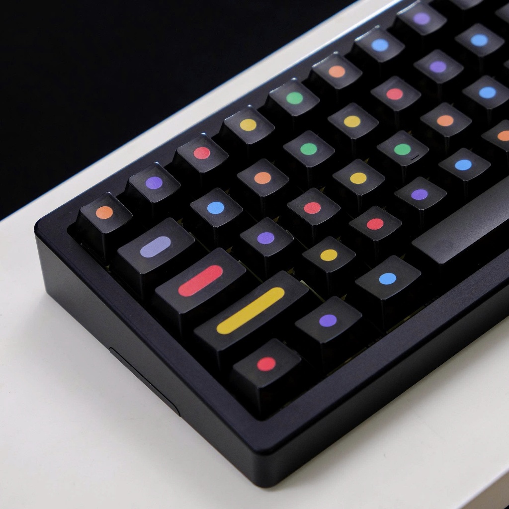Keycap Aifei Midday Sun Dot – Bộ keycap sương mờ chất liệu ABS | Xuyên led  | Profile Cherry | Keyboard Studio