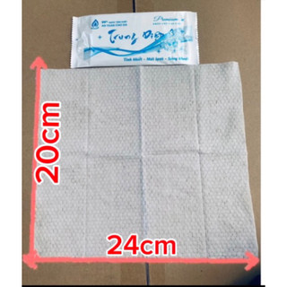 [24*20cm] Combo 200 khăn lạnh Trung Diệp hương dịu nhẹ