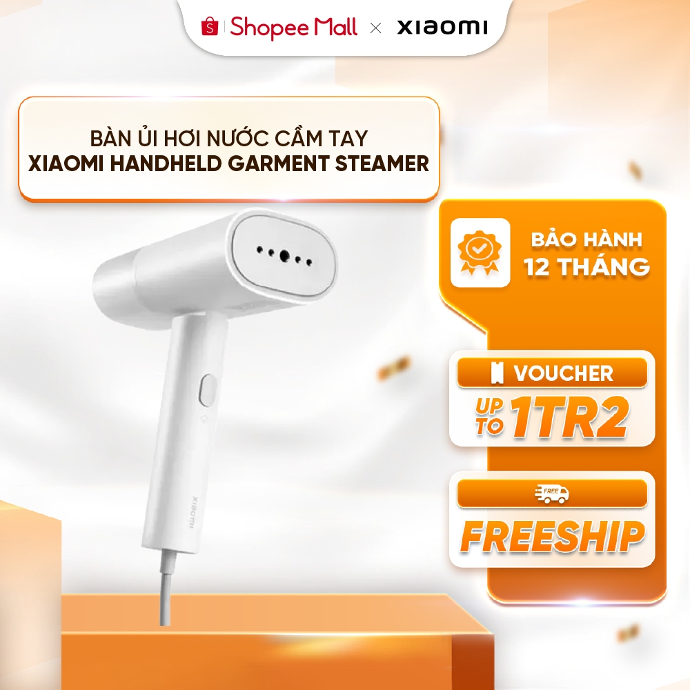 Bàn ủi hơi nước cầm tay Xiaomi Handheld Garment Steamer - Làm nóng nhanh - Dễ sử dụng - Tiện mang theo