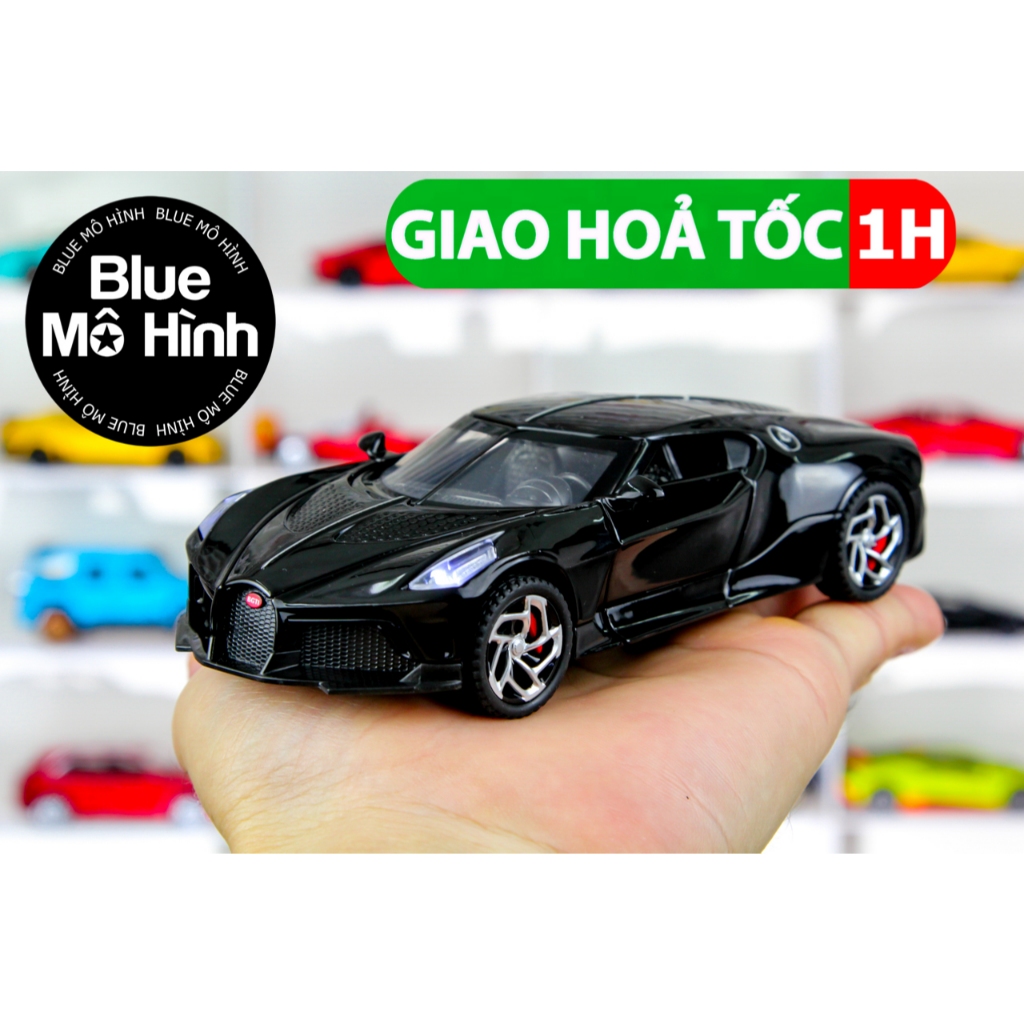Xe mô hình Bugatti La Voiture Noire 1:32