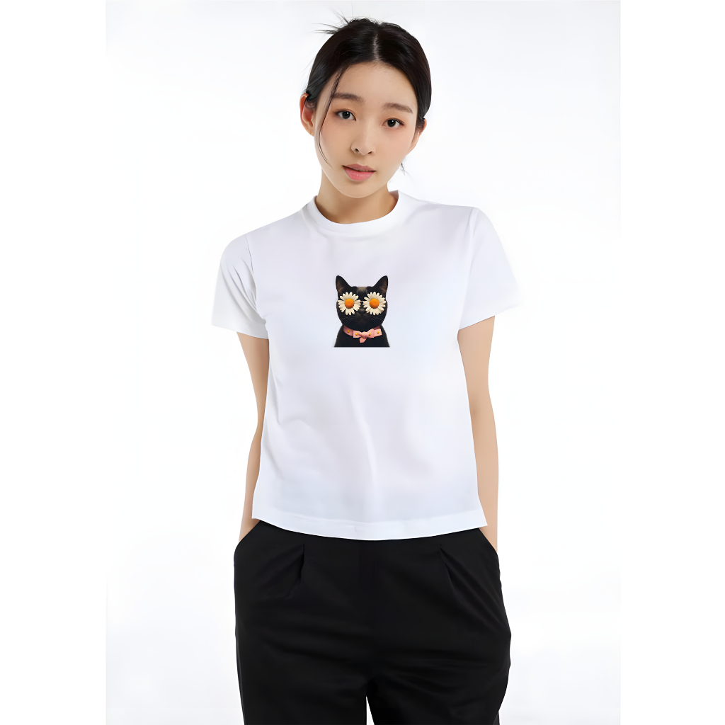 Áo Thun Baby Tee Nữ Basic – Cotton Cao Cấp – Co Giãn 4 Chiều –  Mặc Đi Học , Đi Chơi – BB16