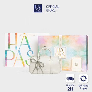 [Siêu Tốc 4H HCM] Bộ Quà Tặng Túi Xách Nữ Tidy "Mơ" HAPAS Xách Tay Dáng Trống Size 22 - TXT250483