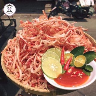 300G/500gr Mực Hấp Nước Cốt Dừa Bò đội Nón