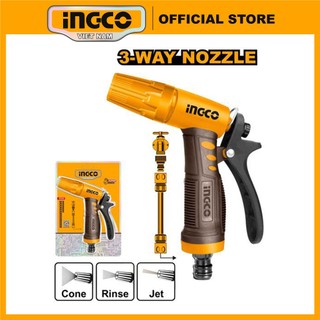  Vòi xịt đa năng tưới cây rửa xe INGCO HWSG032 3 tia 