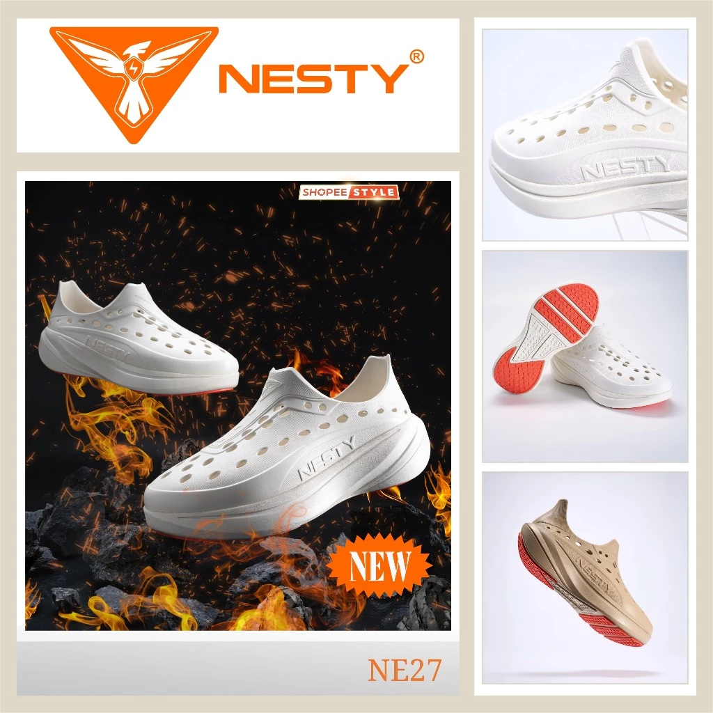 ✨ Nesty NE27 – Giày Sneaker Đế Êm, Thoáng Khí, Dễ Phối Đồ