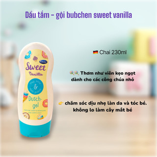 Sữa tắm gội xả Bubchen 230ml