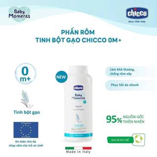 Phấn rôm tinh bột gạo Chicco 0M+ 150g