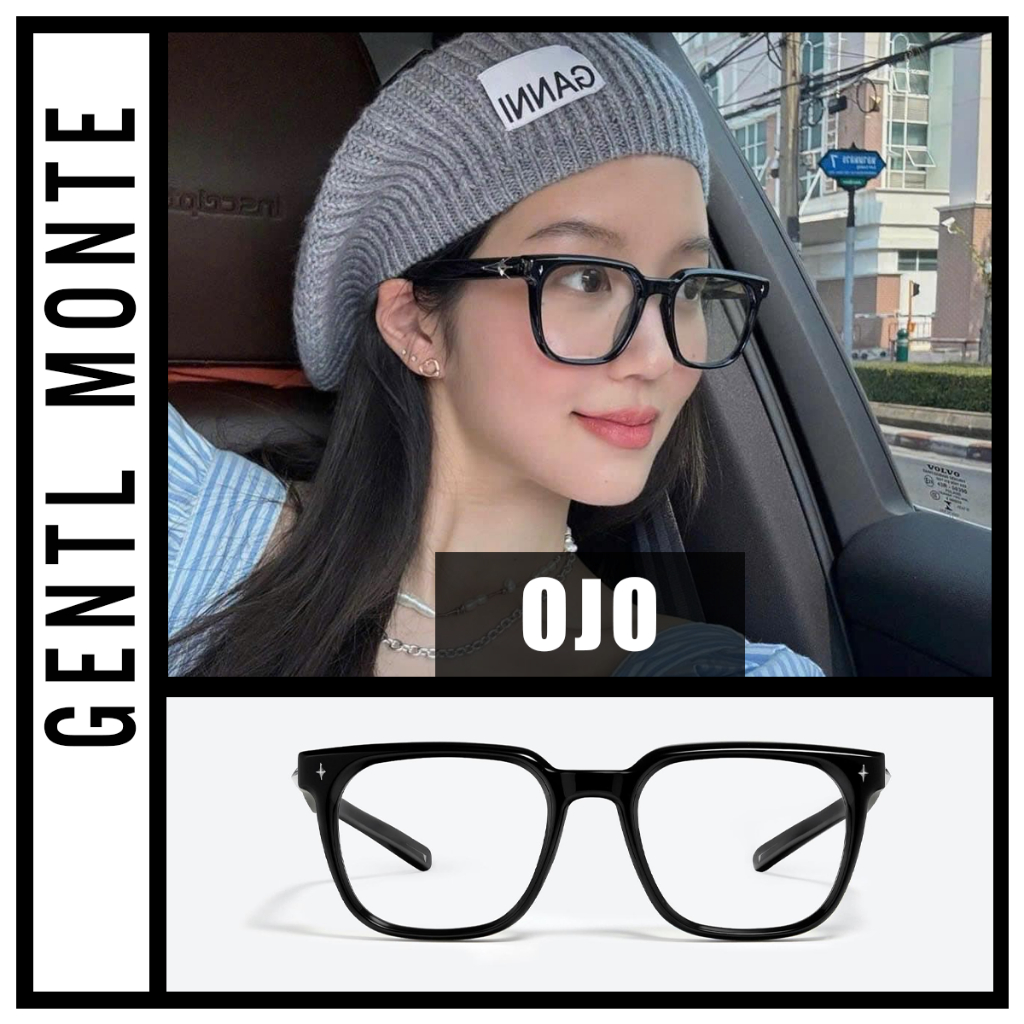 Gọng kính cận 𝐎𝐉𝐎 thời trang cao cấp Hàn Quốc chống tia UV bản đẹp