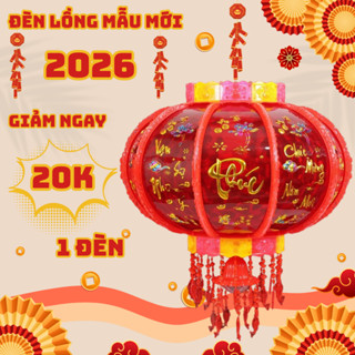 Đèn lồng điện xoay 360 độ đèn led nhấp nháy quả cầu điện mẫu mới 2025 kiểu chữ Vạn Sự Như Ý