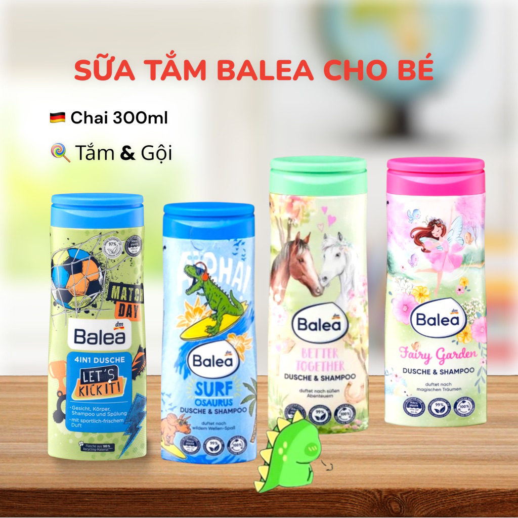 SỮA TẮM BALEA 300ml MẪU MỚI cho bé