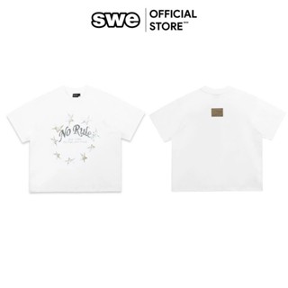  Áo Thun Boxy Unisex Local Brand SWE RULELESS BOXY TEE - Trắng 